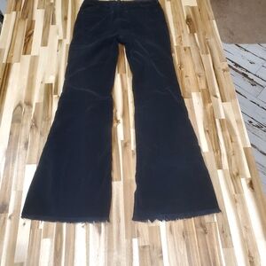 Free People Black Flare & Wide Leg Jeans